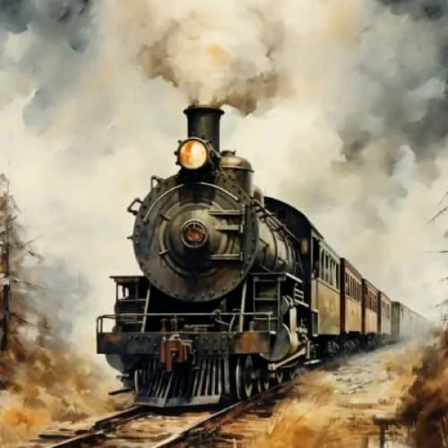 Cover for The last train home
