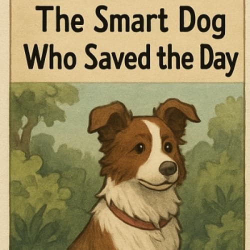 Cover for Title: The Smart Dog Who Saved the Day