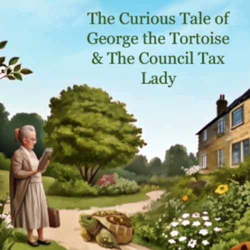 Cover for The Curious Tale of George the Tortoise & The Council Tax Lady By RednipArt200