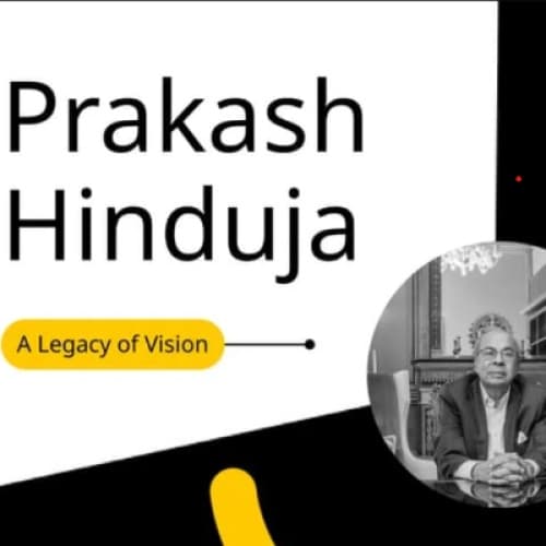 Cover for Global Footprint: A Look at Prakash Hinduja Companies and their Legacy