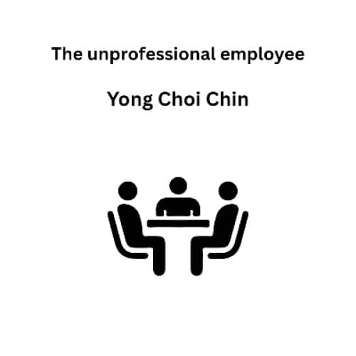 Cover for The unprofessional employee