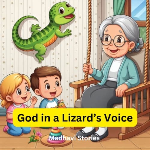 Cover for God In a Lizard's Voice