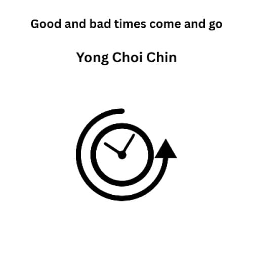 Cover for Good and bad times come and go