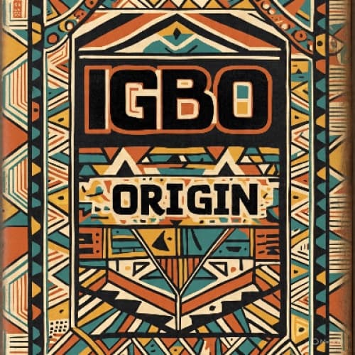 Cover for Igbo origin
