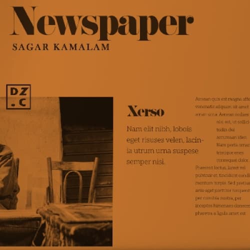 Cover for Newspaper