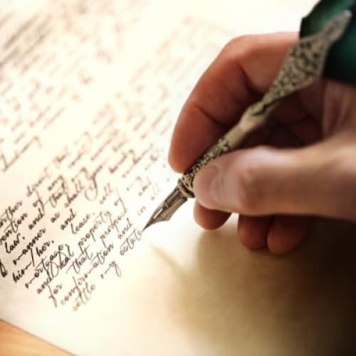 Cover for A Writer