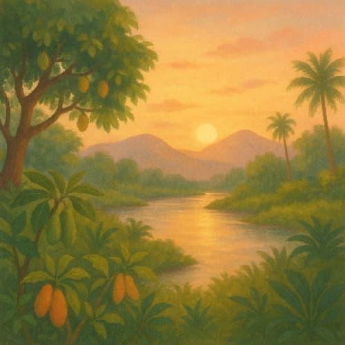 Cover for Where the Mango Trees Speak (Reimagined tales from Dumangas)