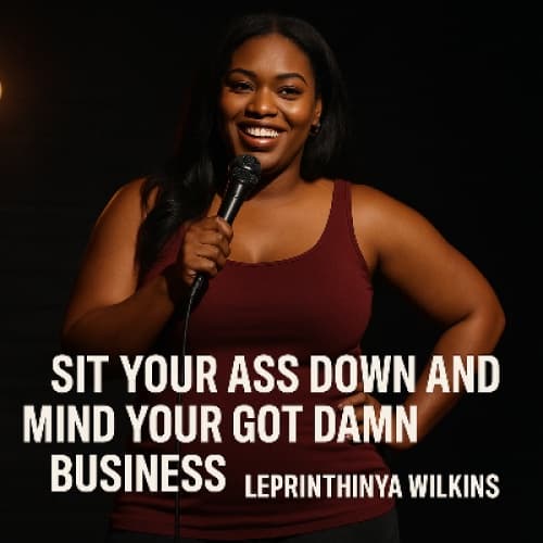 Cover for Comedy Special Script: “Sit Your Ass Down and Mind Your Got Damn Business”