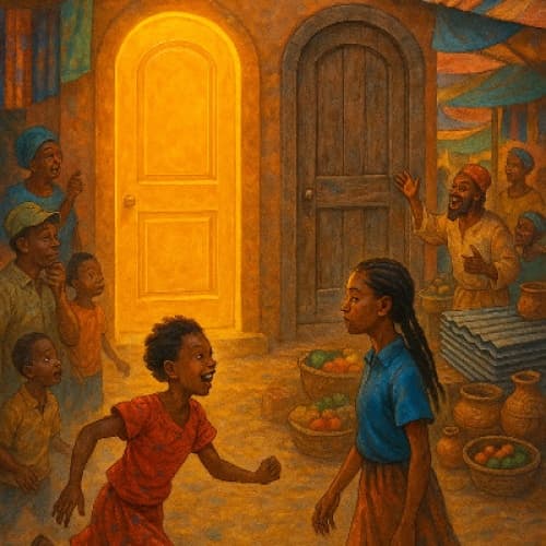 Cover for The Market of Two Doors.