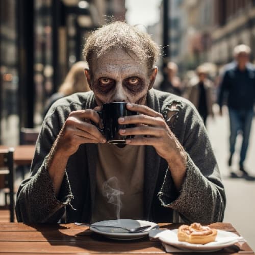 Cover for L'ultimo cornetto : un racconto zombie grottesco