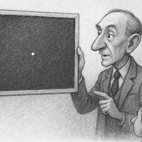 Cover for The Chalkboard and the Dot