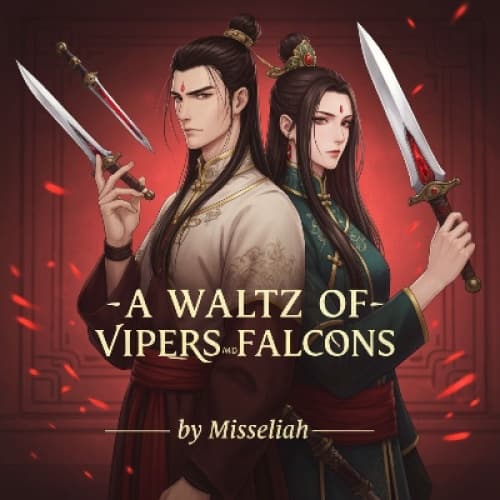 Cover for A WALTZ OF VIPERS AND FALCONS