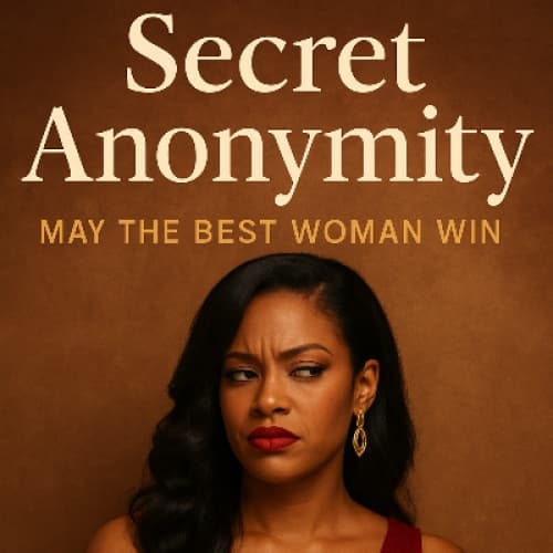 Cover for Secret Anonymity: May the Best Woman Win A Hood Glam Revenge Drama by Leprinthinya Wilkins
