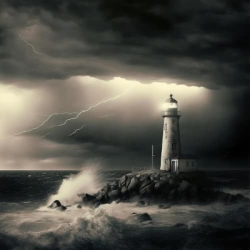 Cover for The  Last Lighthouse keeper