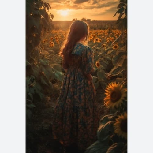 Cover for A girl who believes in destiny