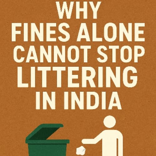 Cover for Why Fines Alone Cannot Stop Littering in India