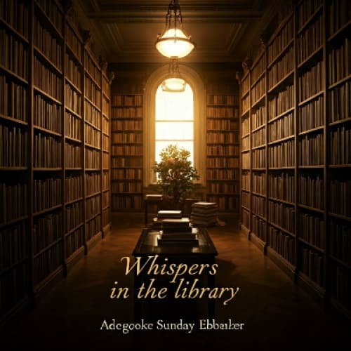 Cover for Whispers in the library