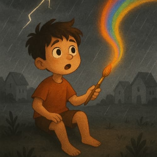Cover for Chulo and the Paintbrush of the Sky