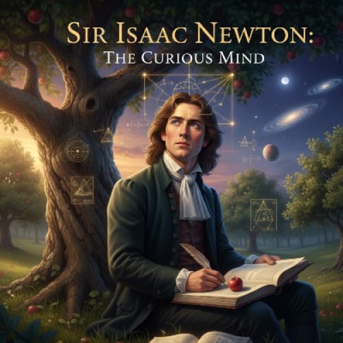 Cover for Sir issac newton: The curious mind Beneath the apple tree
