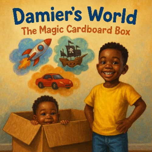 Cover for Damier's World: The Magic Cardboard Box