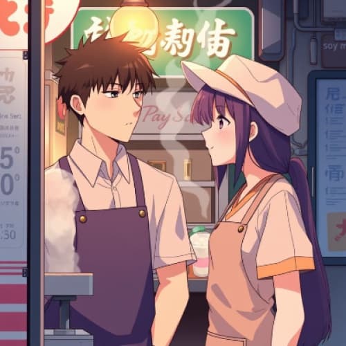 Cover for An eighteen-year-old working in a soymilk shop