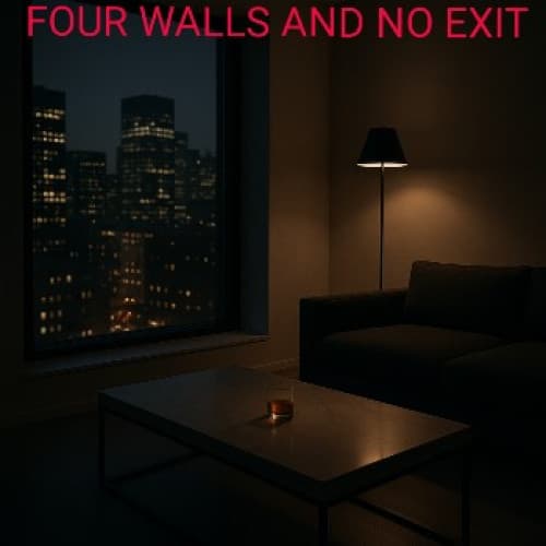 Cover for FOUR WALLS AND NO EXIT