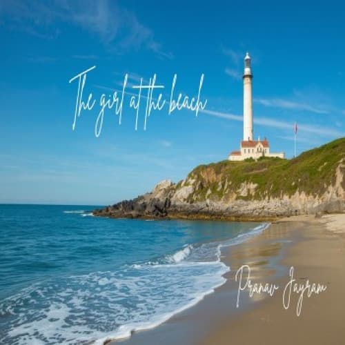 Cover for The girl at the beach