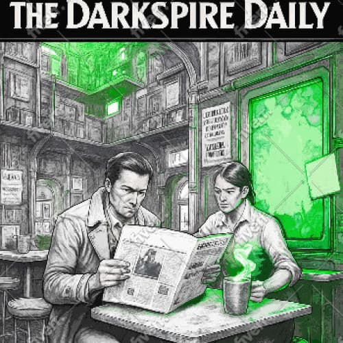 Cover for The Haunting Tales Of Noir Darklands