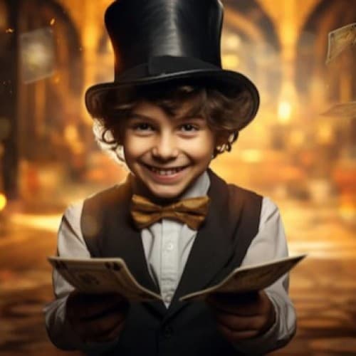 Cover for The Magician and The Boy