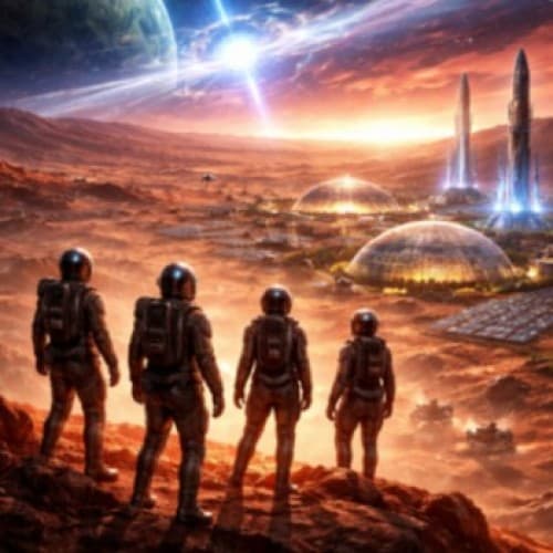 Cover for Red Horizons