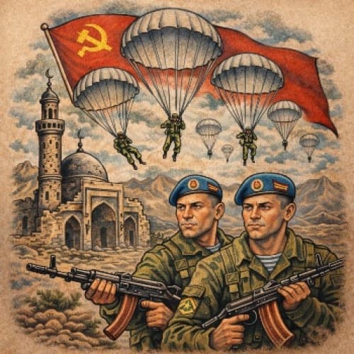 Cover for Soviet Airborne Forces Day