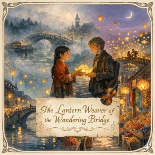Cover for The Lantern Weaver of The Wandering Bridge