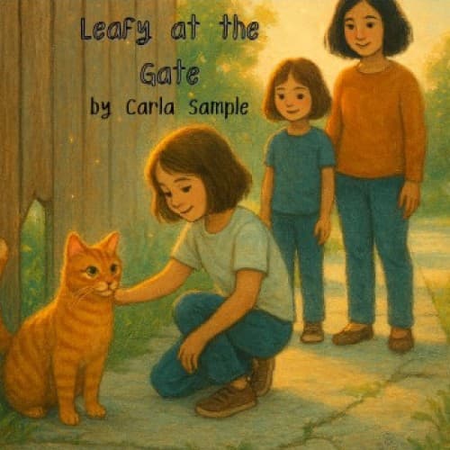 Cover for Leafy at the Gate