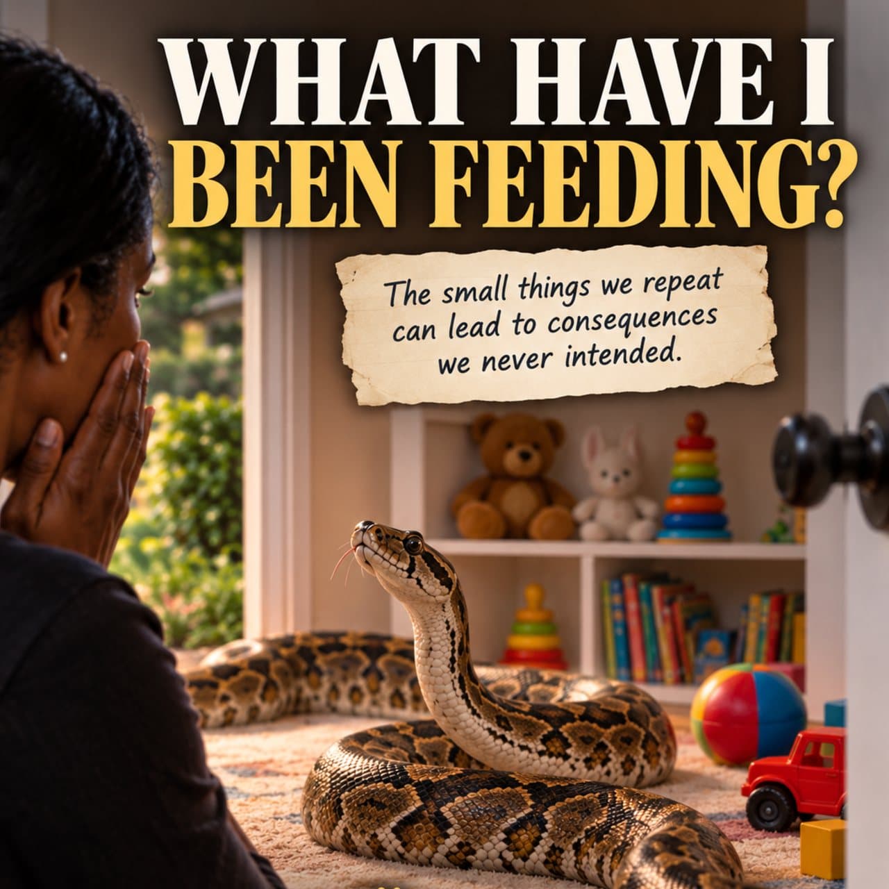 WHAT HAVE I BEEN FEEDING?