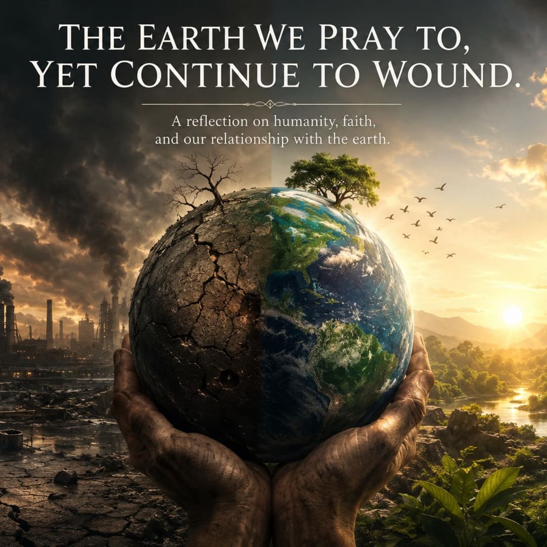 The Earth We Pray To, Yet Continue to Wound