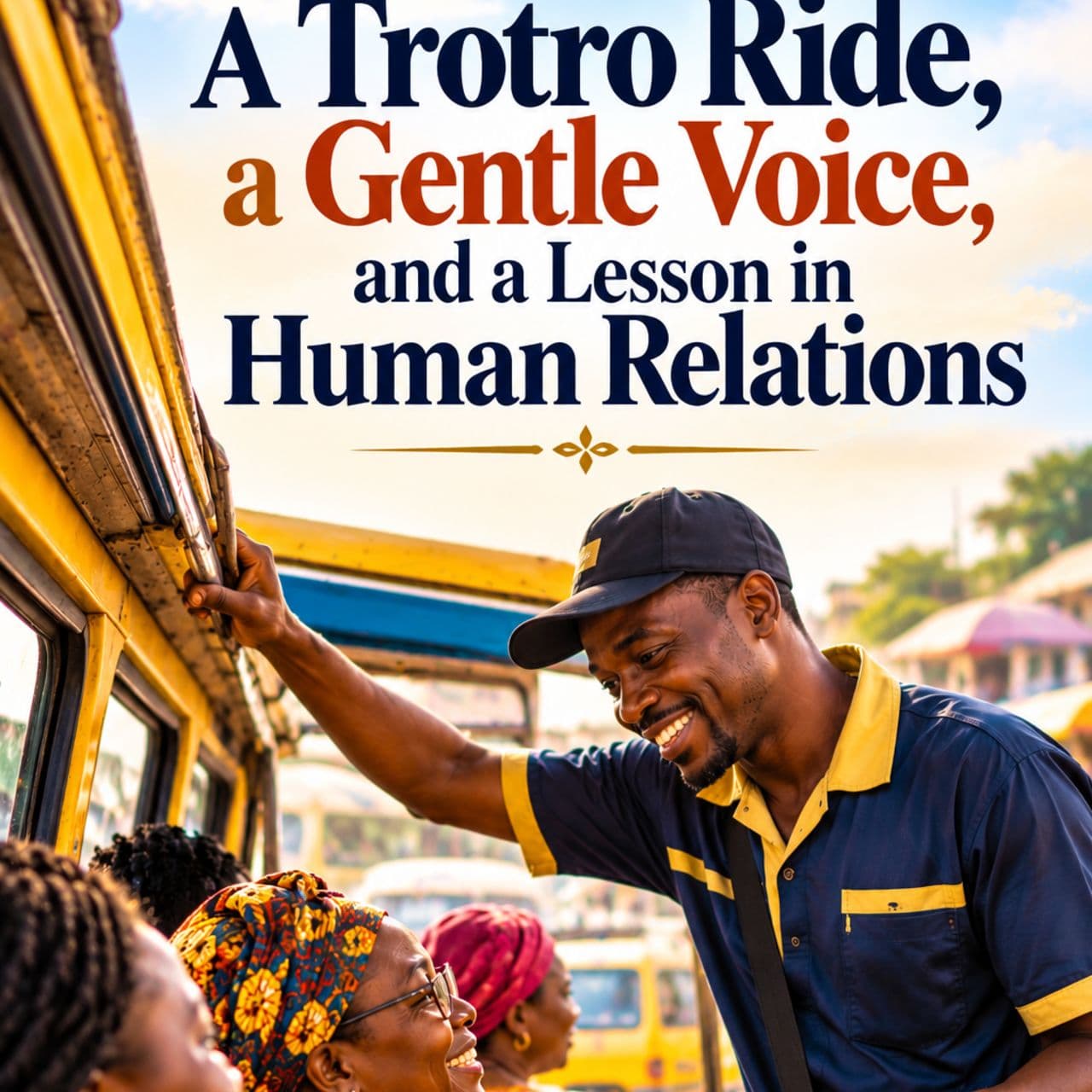 Cover for A Trotro Ride, a Gentle Voice, and a Lesson in Human Relations