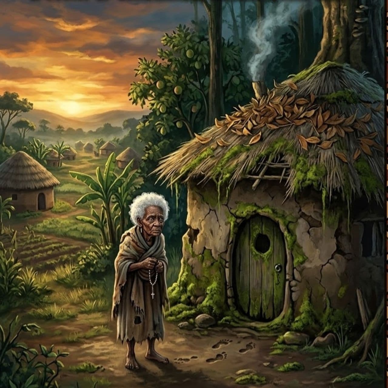 The Lonely, Elderly Woman