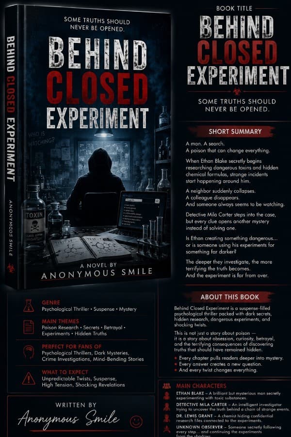 Behind Closed Experiment
“Some truths should never be opened.