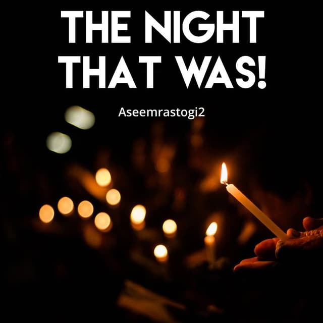 Cover of The night that was!