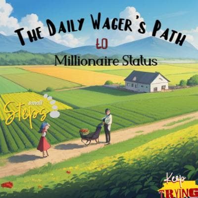 Cover of Dreaming Big: The Daily Wager's Path to Millionaire Status