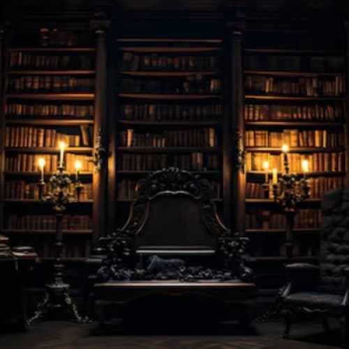 THE LIBRARY & THE BOOK