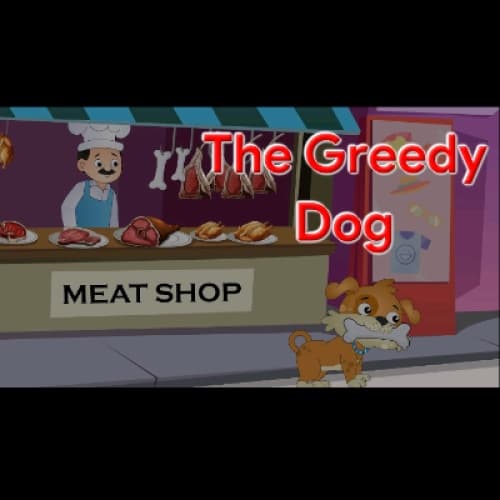 Cover of A greedy dog