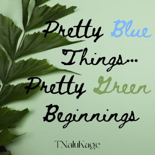 Pretty Blue Things, Pretty Green Beginnings