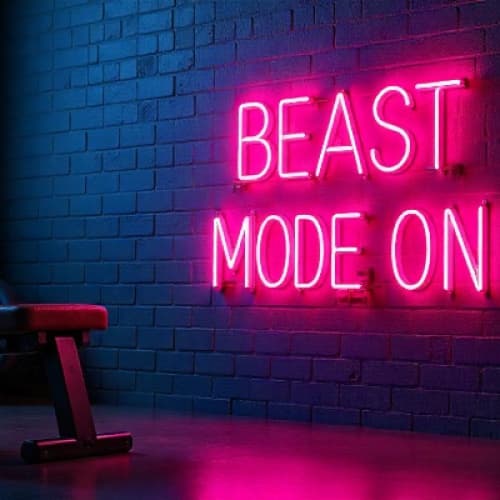 Cover of 12 Eye-Catching Gym Neon Signs That Attract New Members