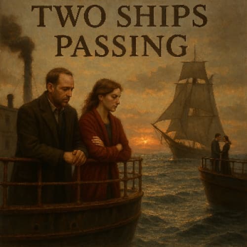 Two Ships Passing