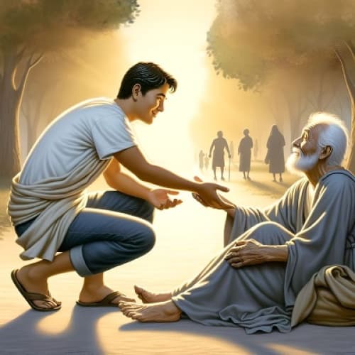 Who is the real beggar?