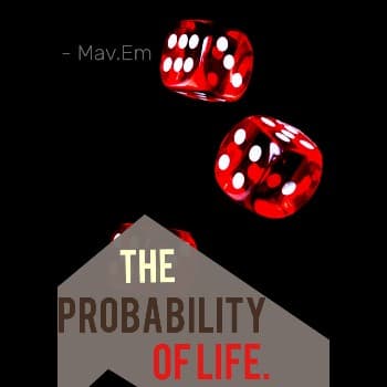 Cover of The Probability of Life.