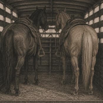 Me, Monte, And The Palomino Meet The Train