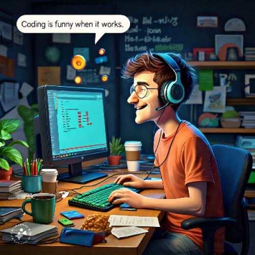 # The Hilarious Saga of Bob the Coder By Refresh Blast
