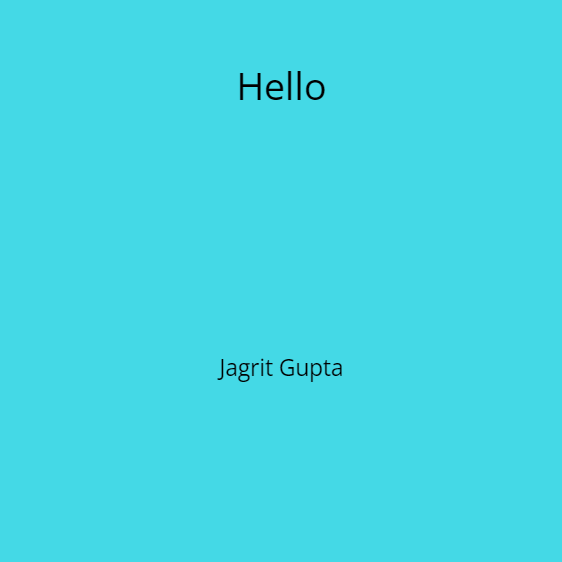 Hello